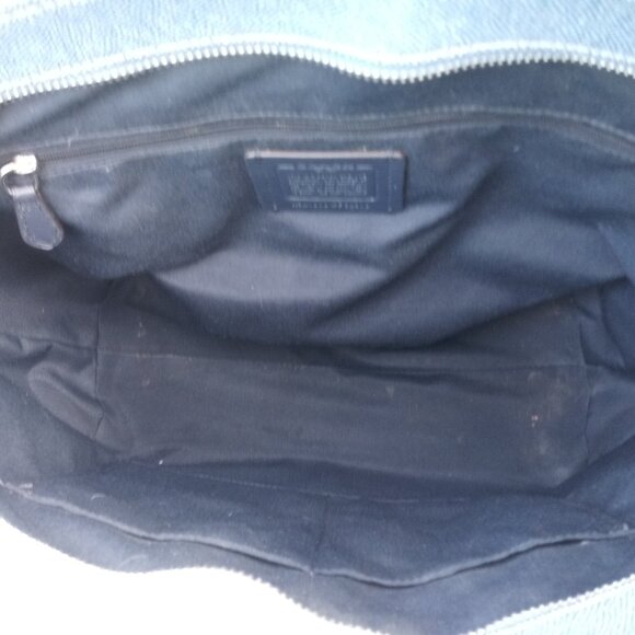 Coach large denim blueCity zip  tote bag - Picture 9 of 9